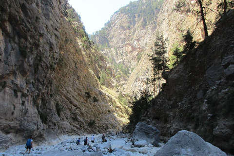 Desde Georgioupolis Ruta de un día por la Garganta de Samaria con guía