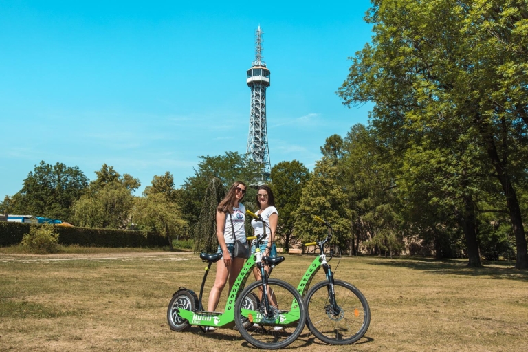 Praga: Alquiler de bicicletas E-Scooter HUGOAlquiler de bicicletas HUGO de scooter eléctrico de 1 hora