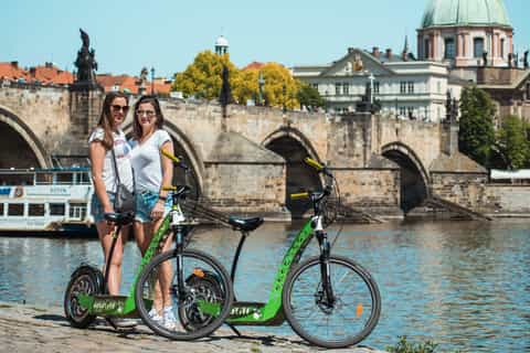 prague escooter hugo bike grand city tour