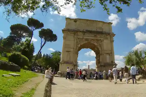Tur til Colosseum, Forum Romanum og Palatinerhøjen