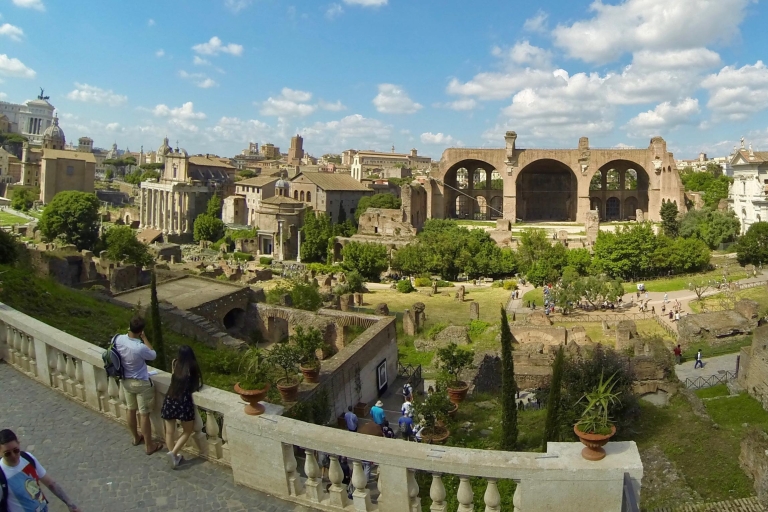 Rom: Forum Romanum, Palatin & Kolosseum - Tour ohne AnstehenPrivate Tour mit Zugang zur Arena auf Spanisch