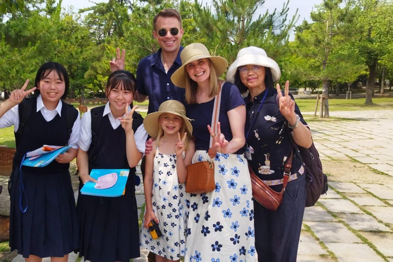 From Osaka/Kobe Port: Nara Private Tour with Guide & Driver Private Nara Tour for Maximum 5 Travelers in the Group