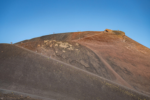 Catania: Ätna Sunset Tour (Winter Edition Abfahrt um 11.30 Uhr)