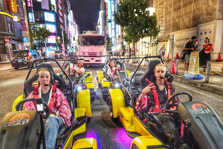 Tokyo: Shibuya & Tokyo Landmarks Guided Drive Tokyo Shibuya Night Drive Experience