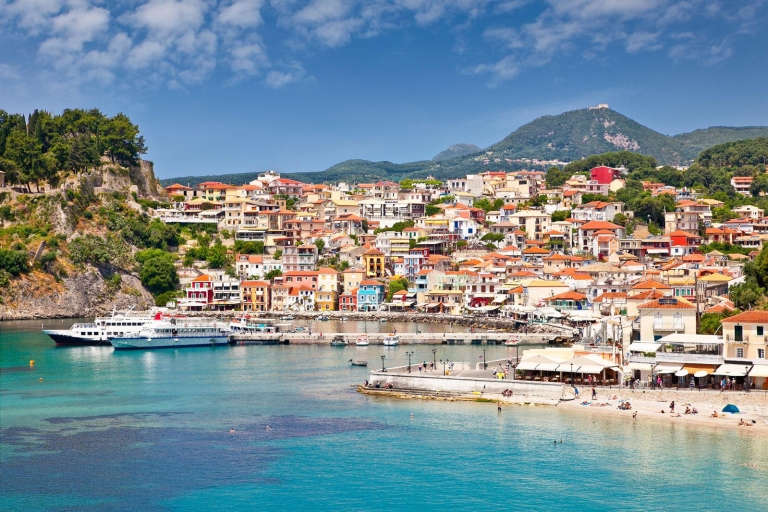 Korfu: Parga, Syvota & Blaue Lagune - Ganztägige BootsfahrtAbholung ab Korfu-Insel