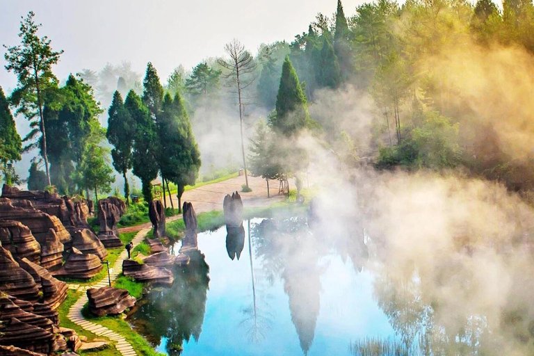 From Zhangjiajie: Guzhang Red Stone Forest & Furong Town