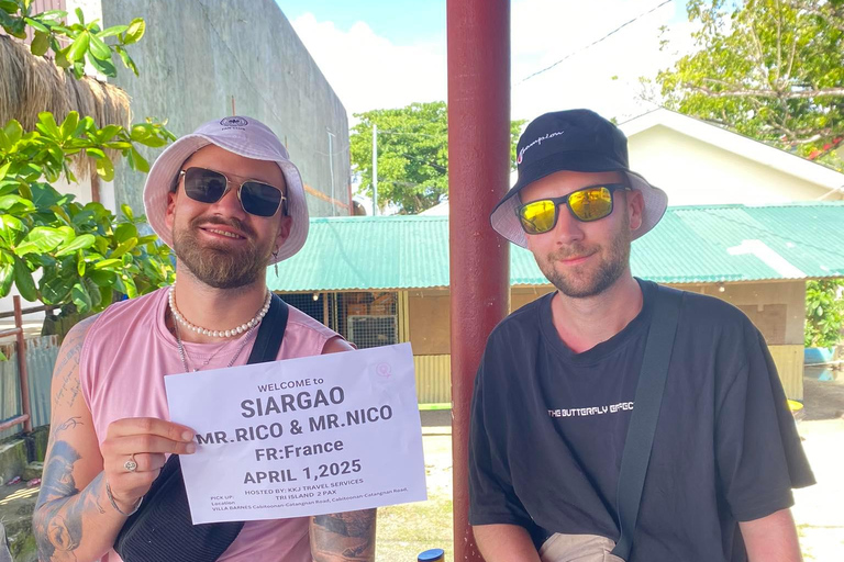 Siargao:Tri Island Hopping Naked Island, Daku, Guyam w/Lunch