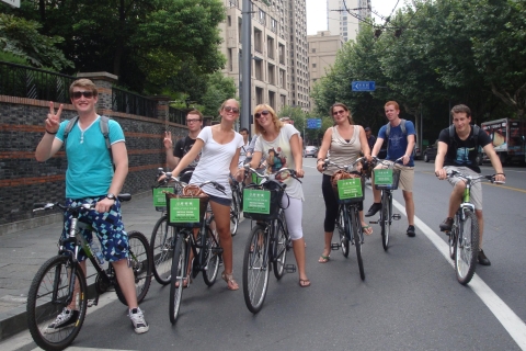 Visite privée d'une journée à bicyclette classique à ShanghaiShanghai en vélo : Visite classique d'une journée