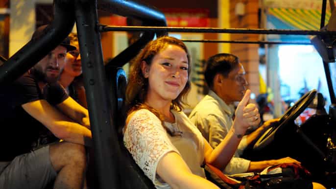 saigon private food tour discovery city tour by jeep