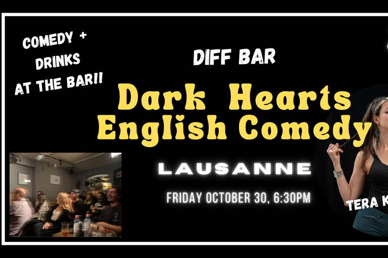 Lausanne: English Comedy show at Diff Bistro