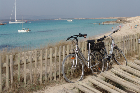 Vanaf Ibiza: veerboot en begeleide busexcursie in FormenteraOphaalservice in Ibiza, San Antonio en Santa Eulalia