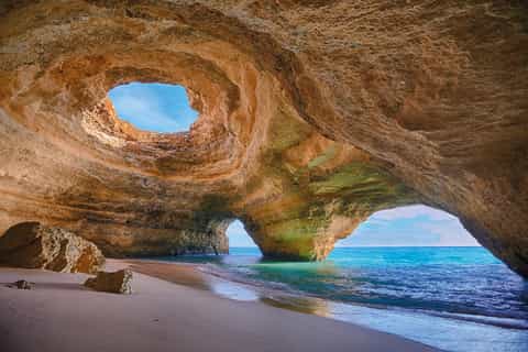 Algarve: per Jeep en boot naar bergen & Grot van Benagil