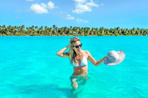 From Punta Cana: Saona Island Tour with BBQ Lunch