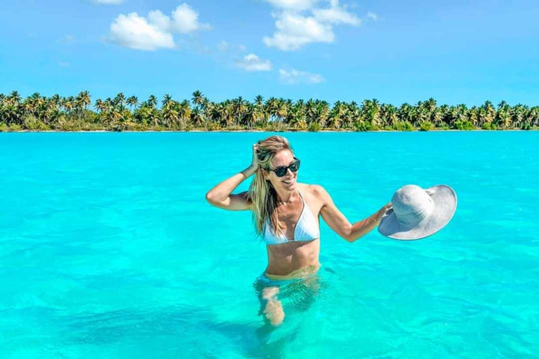 From Punta Cana: Saona Island Tour with BBQ Lunch