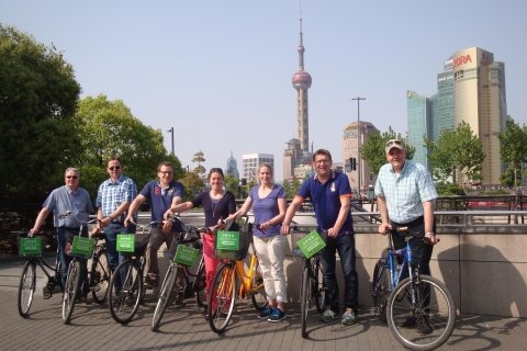 Półdniowa wycieczka rowerowa w małej grupie po Szanghaju (dzień i noc)