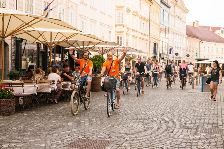 Ljubljana : Croisière à vélo de 3 heuresLjubljana : croisière à vélo de 3 heures