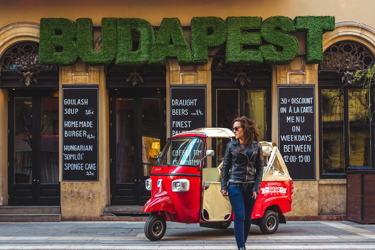 Budapest : visite privée de 2 h en tuk-tuk