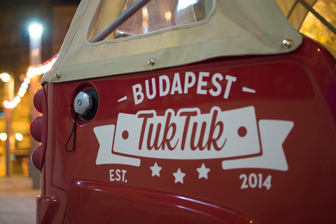 Budapest: två timmars privat rundtur med tuk-tuk