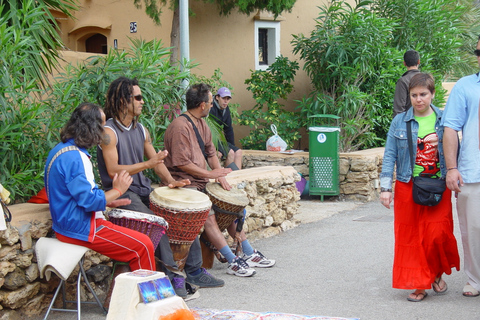 Ibiza : Mercadillo Hippie Las Dalias nocturno