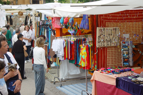 Ibiza : Mercadillo Hippie Las Dalias nocturno