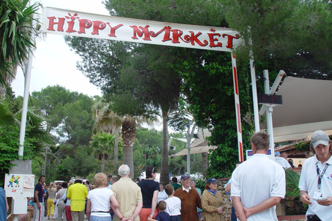 Ibiza : Mercadillo Hippie Las Dalias nocturno