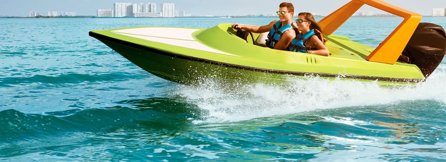 Cancun : 2 heures de bateau rapide