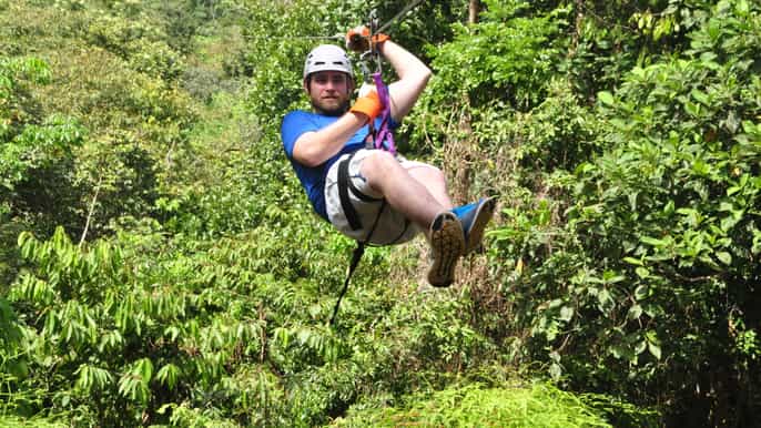 manuel antonio quepos zip lining tour