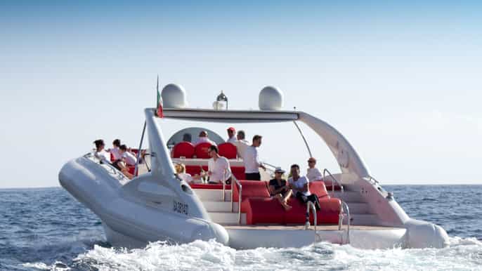 3 hour cruise on the worlds largest rib boat to see whales