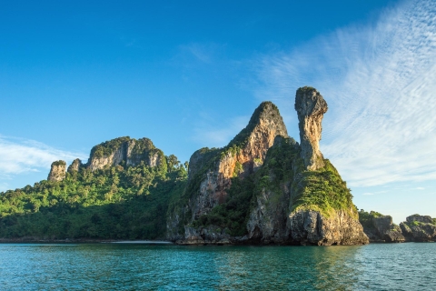 Krabi: wycieczka na 4 wyspy z nurkowaniemWycieczka prywatna wąską łódką z AoNang/Klong Muang/Krabi
