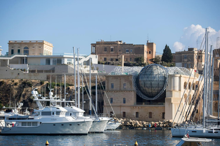 From Valletta or Sliema: Sail to Science with Boat Transfer From Valletta: Sail to Science Luzzu Shuttle + Entry Ticket