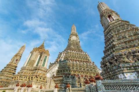 Bangkok: tour a piedi di attrazioni, tempio e mercato