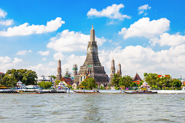 Flexi-wandeltocht tempels: Grand Palace, Wat Pho, Wat ArunGrand Palace, tempel Emerald Buddha and Wat Pho