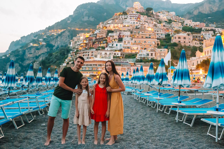 Positano Beach & Scenic Private Photoshoot + Video Option Standard: 20 photos | 30 mins