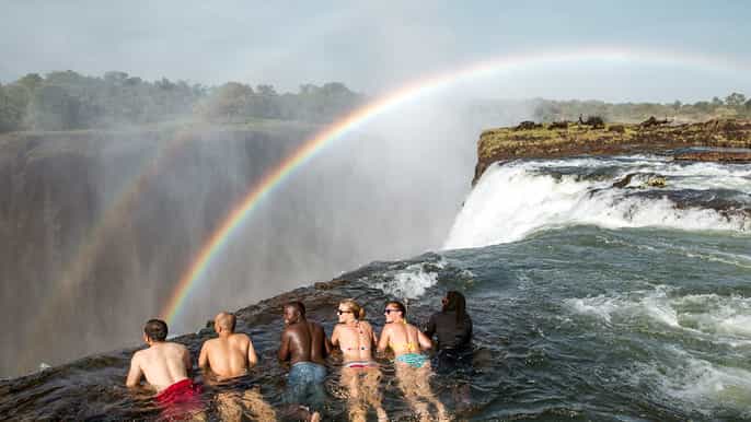 from victoria falls livingstone island tour devils pool