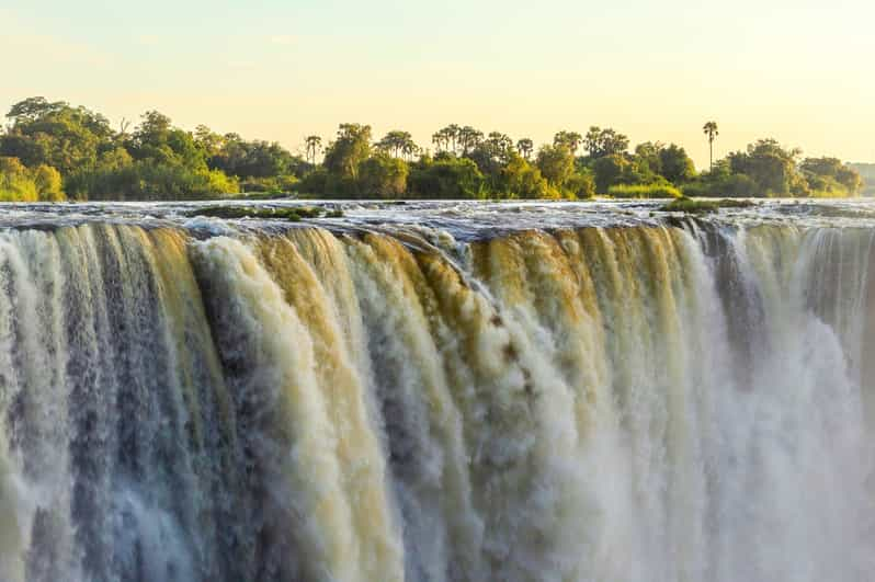 From Victoria Falls Livingstone Island Tour Devils Pool Getyourguide