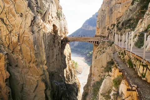 Málaga: excursión de medio día por el Caminito del Rey