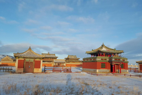 &quot;3 dagen winterse magie in Centraal-Mongolië&quot;.Winterreis in Mongolië