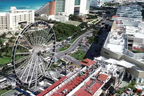 gran rueda cancun accès à la roue dobservation