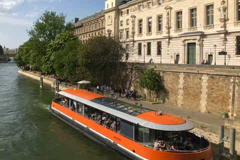 Notre-Dame and Île de la Cité from the river