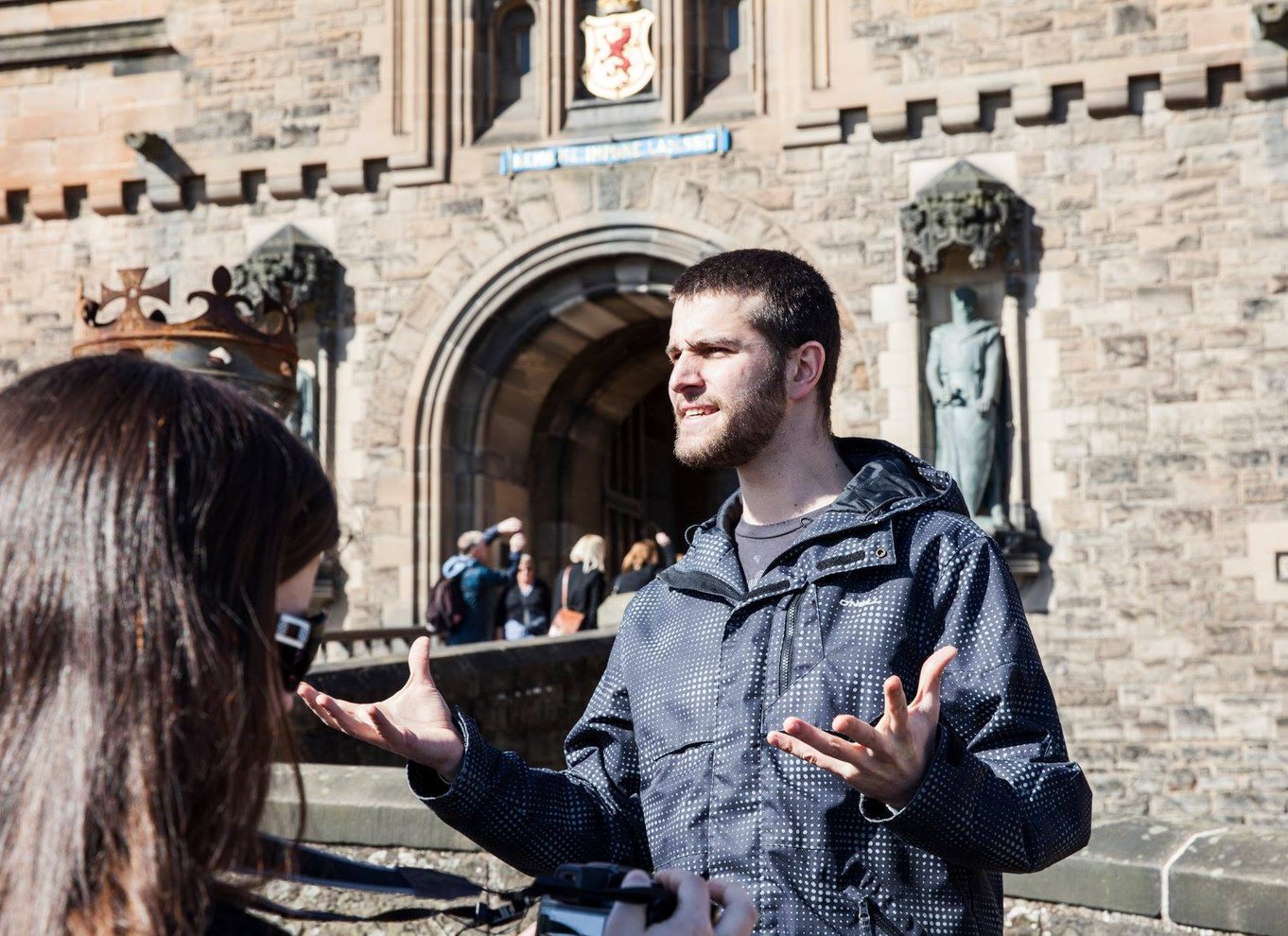 Edinburgh Castle: Guidet tur med levende guide