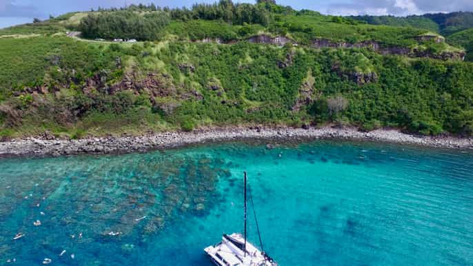 maui aventura de snorkeling y navegación con almuerzo buffet