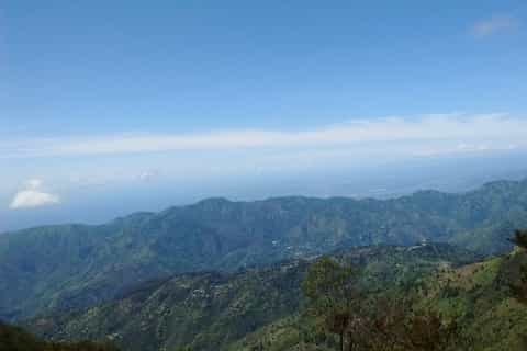 blue mountain nature hiking trails and views
