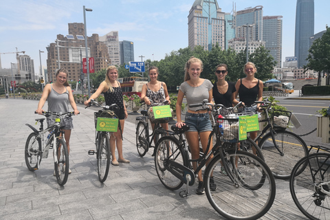 Shanghai Must-See and Foodie Test Bike Tour( Day &amp; Night)Shanghai Must-See and Foodie Bike Tour