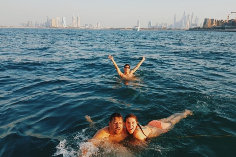 Dubai: Sea Cruise: Swim, Tan, and Sightsee Quick 1-Hour Marina Getaway