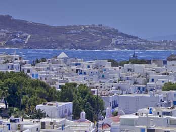 From Naxos: Round day trip to Mykonos Island
