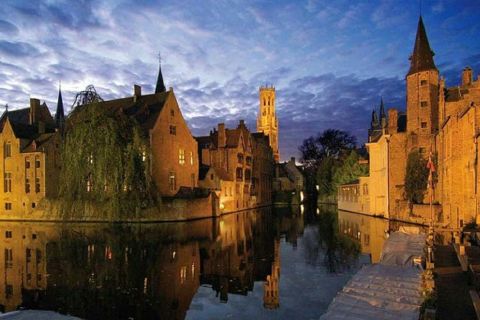 Bruges: tour guidato di un giorno in inglese da Bruxelles