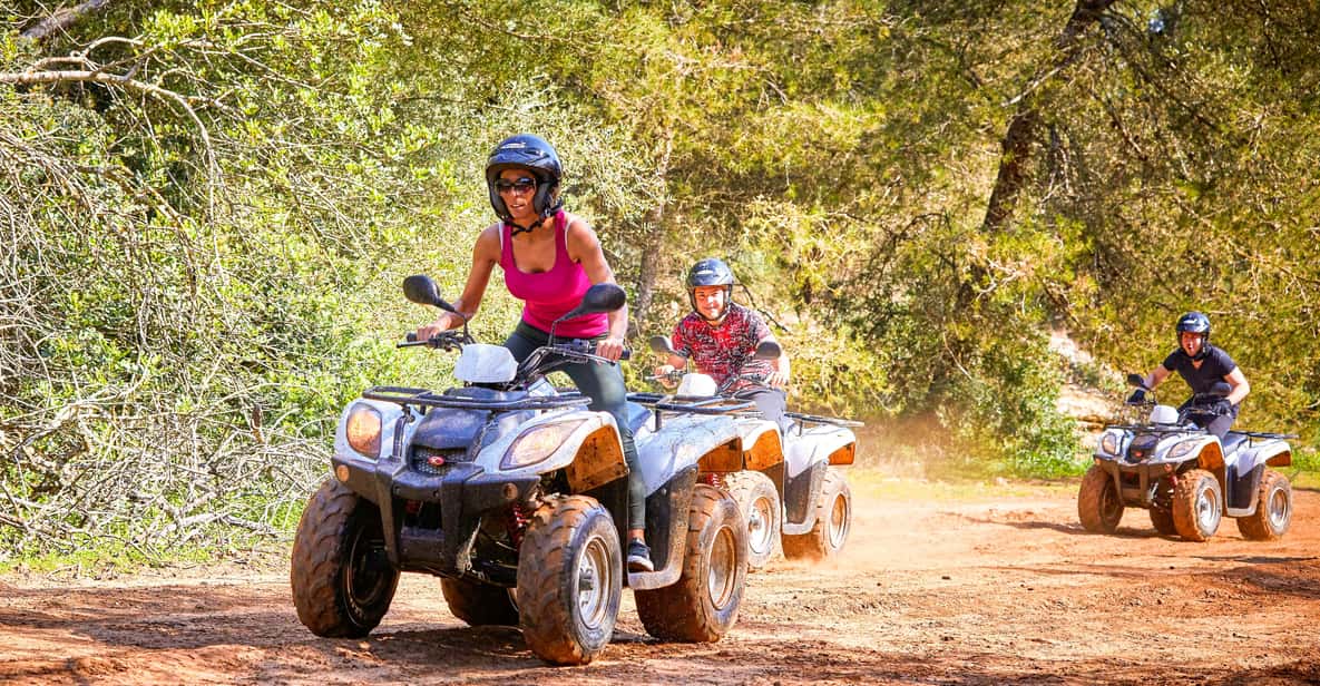 Mallorca: Off-Road Quad Biking, Snorkeling & Cliff Jumping