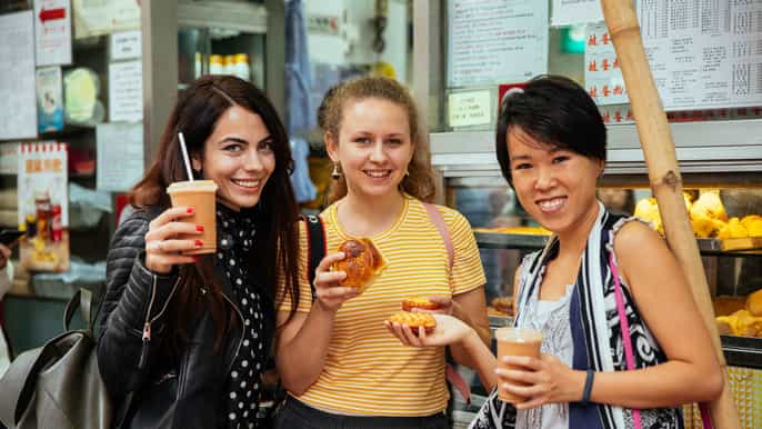 hong kong island private food tour mit 10 verkostungen