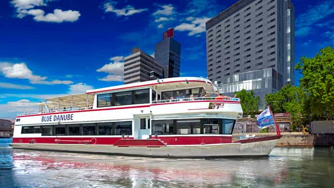 vienne visite en bateau touristique avec déjeuner
