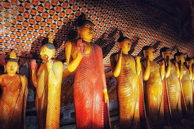 From Kandy: Sigiriya, Dambulla, & Minneriya Private Day Trip